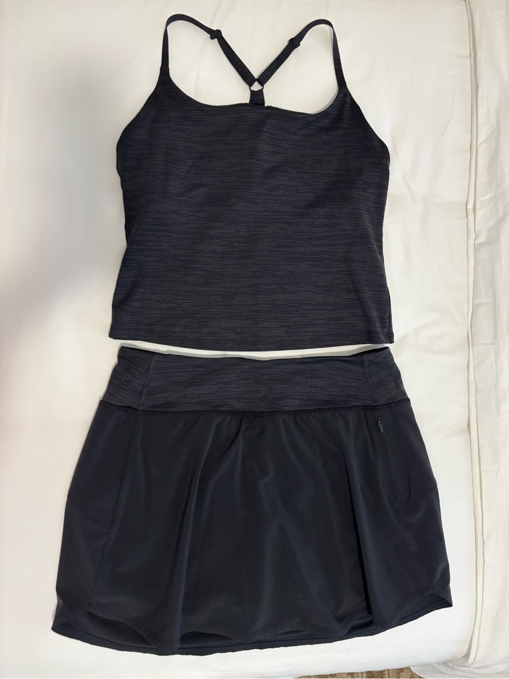 Matching Set: Women’s Outdoor Voices Hudson 4" Skort Size M & Tank Size M
